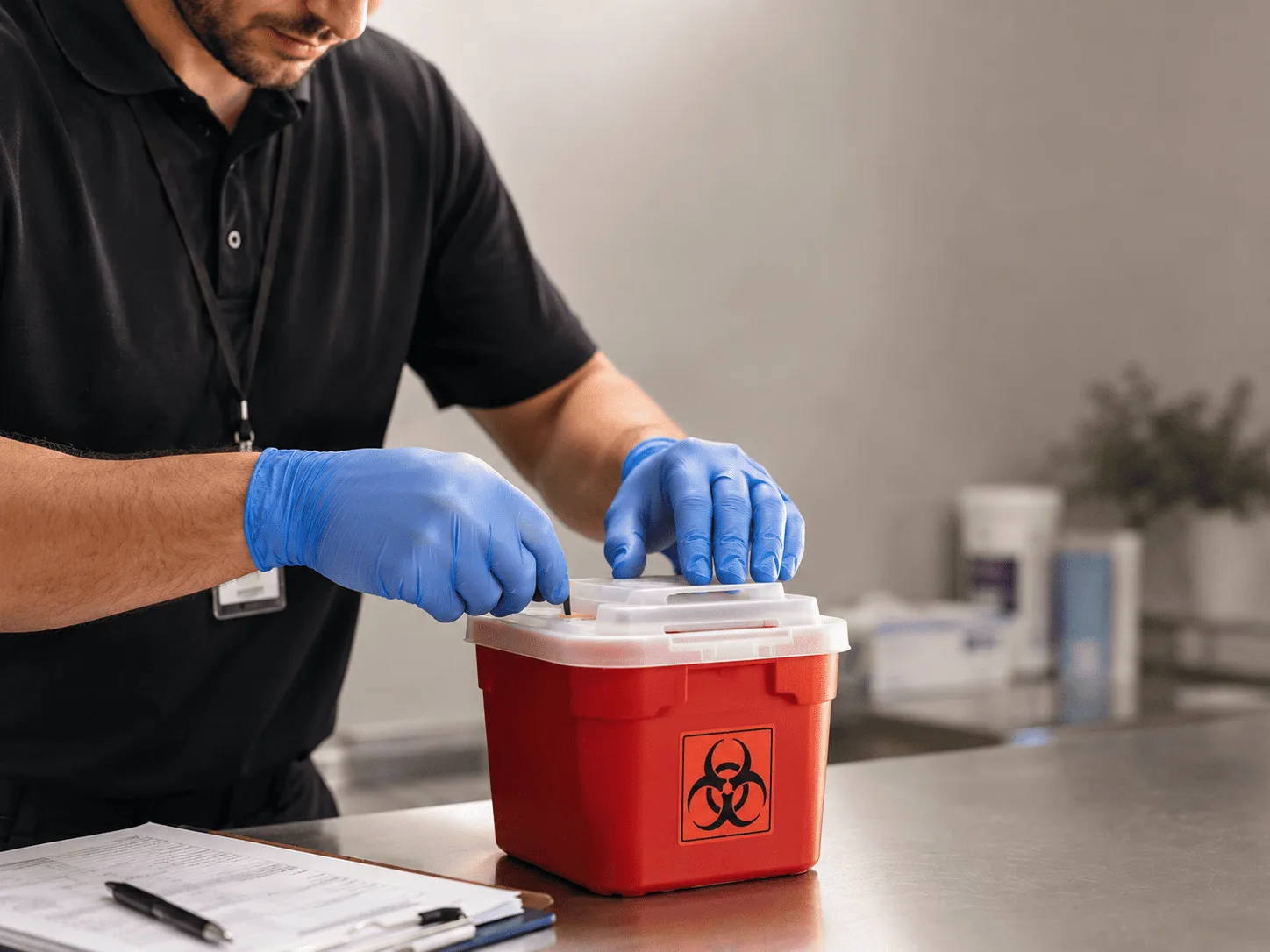 Why choose Sharps Waste Disposal in Schoolcraft, MI